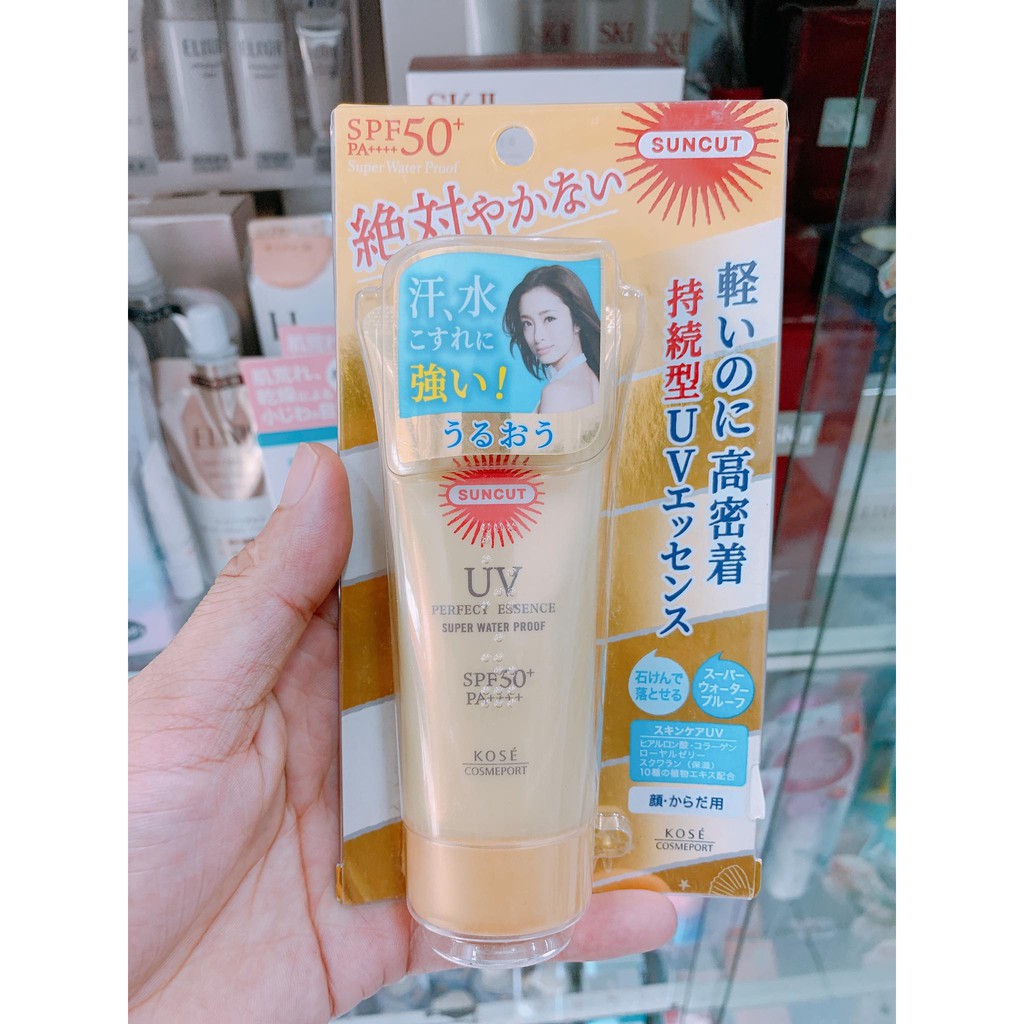 Kem chống nắng KOSE SUNCUT Perfect Essence 60gr