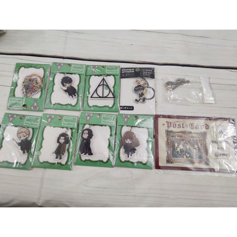 Móc khóa postcard vòng tay Harry Potter