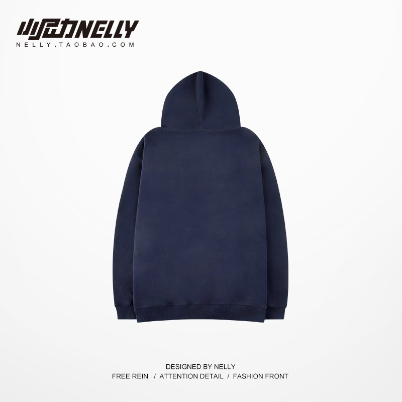 Áo nỉ nelly hoodie in hình nam nữ unisex lót lông form rộng kozoda AN262 #4