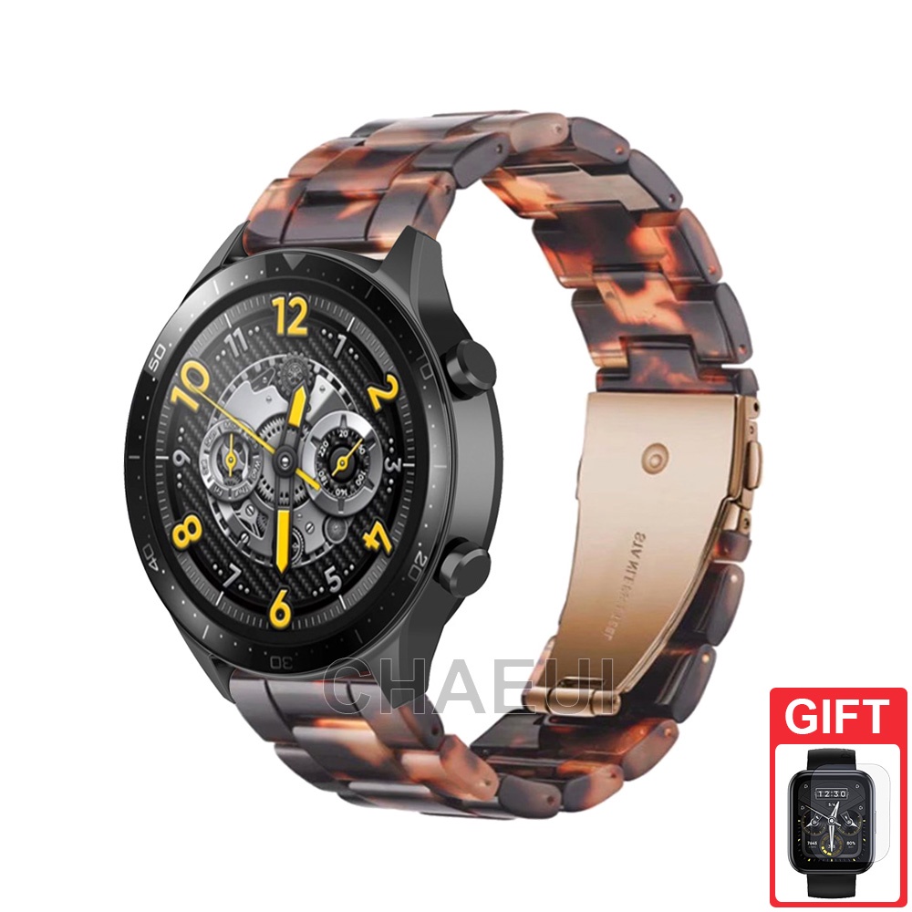 Dây Đeo Thay Thế Chất Liệu Resin Cho Realme Watch 3 / 3 Pro / 2 / 2 Pro / S / S100