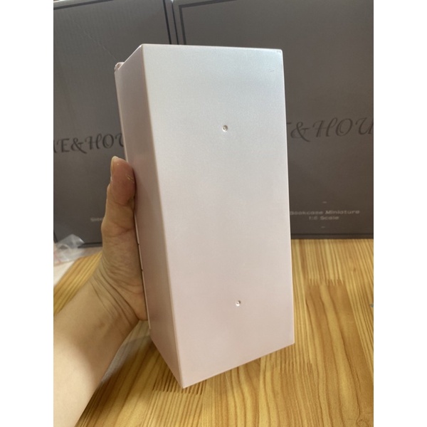 Mô Hình Tủ Lạnh Rement cổ màu hồng nhũ