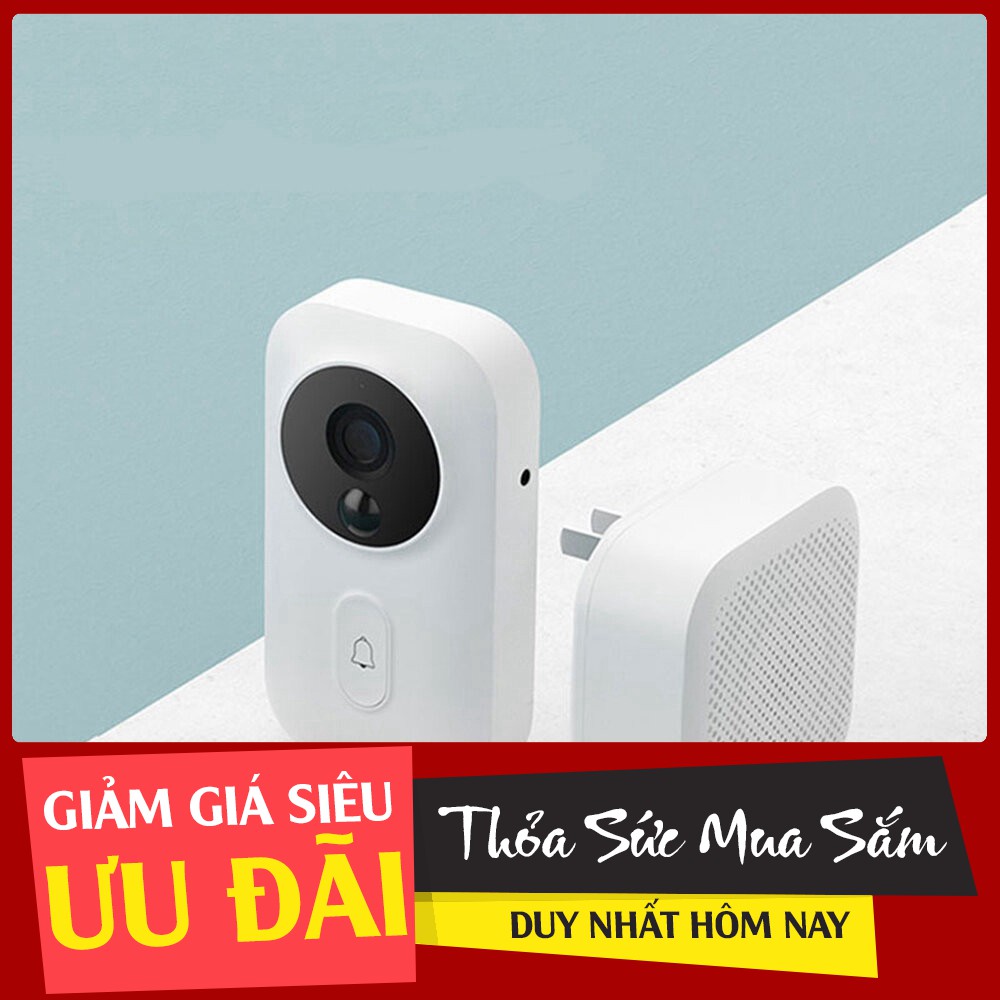 XẢ KHO Chuông Cửa Thông Minh Xiaomi Mi Zero Smart Video Doorbell Suit-006046 - Hàng Chính Hãng RẺ BẤT CHẤP