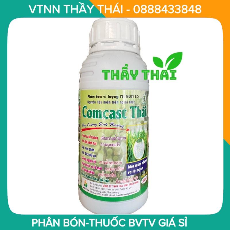 Phân bón Comcat Thái, chai 500ml Kích rễ, ra hoa, giải độc phèn, Comcat a-z, comcat 150wp, comcast