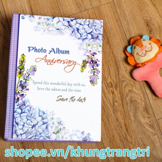 Album ảnh bìa cứng bỏ ảnh cỡ 13*18 từ 60 ảnh đến 304 ảnh