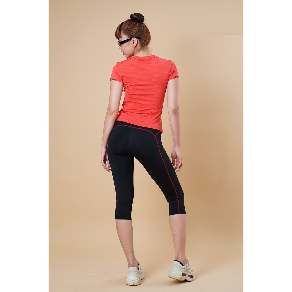 Quần Legging Lửng Lưng Cao Tập Gym Yoga Nữ Icado QL27