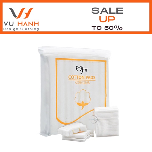 Bông tẩy trang nội địa trung (1 set 2 gói 444 miếng) | Shop Vũ Hạnh