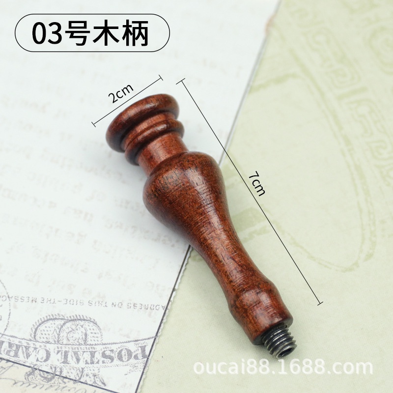 Con dấu sáp cầm tay phong cách châu âu cổ điển