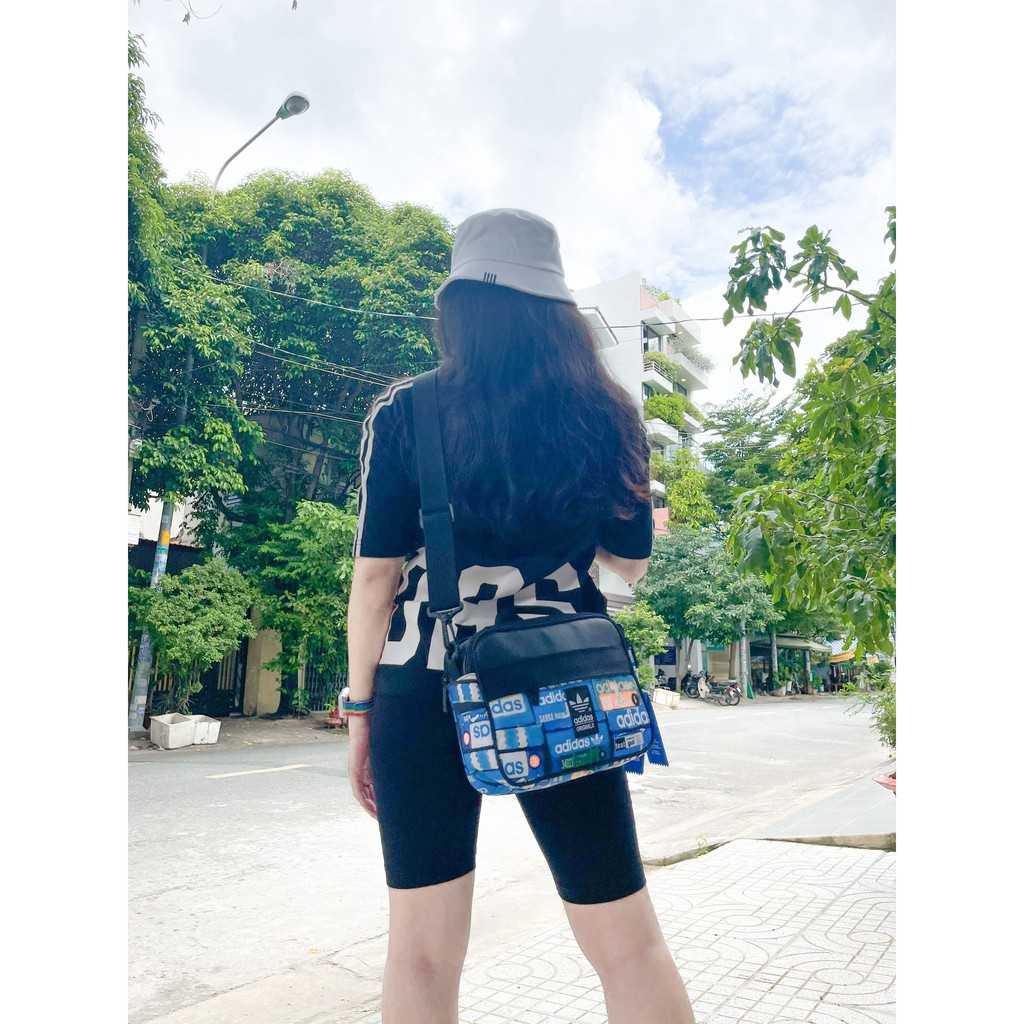 [COMBO] Balo + Túi Đeo Chéo Thể Thao Unisex SHOE BOX Originals Clover Backpack (6) l Hàng Xuất Dư