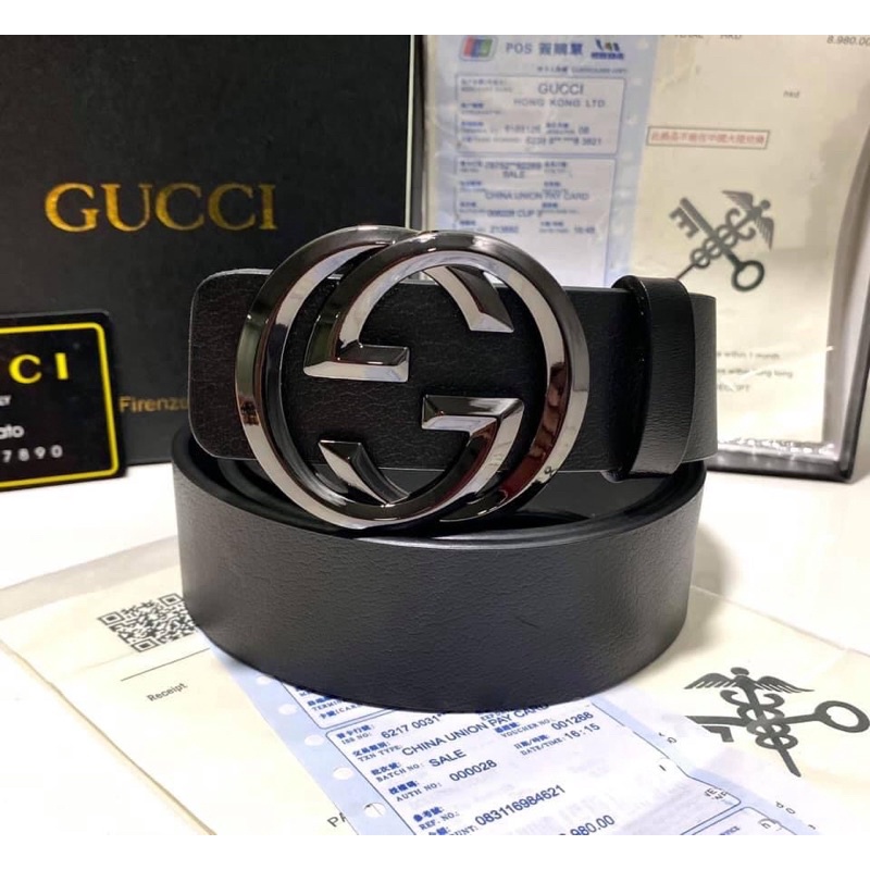 💥FREESHIP💥Dây lưng Gu Sì da miếng fullbox_Thắt lưng Gu cì 3 mẫu Cao cấp New