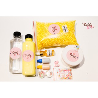 Bộ Kit Nguyên Liệu Làm Slime Full Candy Go Go