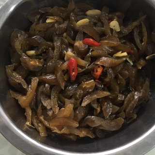 Dưa mắm dưa gang hiệu BÀ GIÁO KHỎE trọng lượng 500G