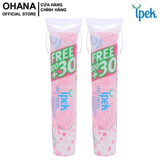 Combo 2 Túi Bông Tẩy Trang IPEK 130 Miếng/Túi Thổ Nhĩ Kỳ