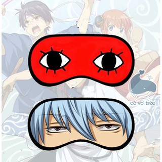 [SALE GIÁ XƯỞNG] Bịt mắt ngủ Gintama Gintoki Okita Sougu bịt mắt manga bịt mắt anime