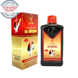 Nước Súc Miệng No Smoking – Nước Súc Miệng Cai Thuốc Lá Xuân Vinh 400ml