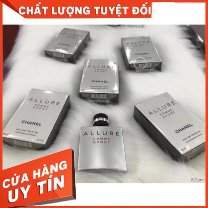 [ FREESHIP ] [ LƯU HƯƠNG 12 TIẾNG ] - Nước Hoa nam Allure Homme Sport (EDT) 100ml hương thơm cuốn hút For Men