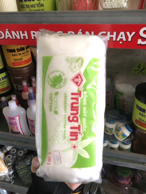 Bông gòn lớn 100g