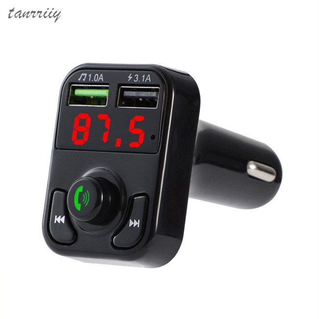 Máy Nghe Nhạc Mp3 Bluetooth Cổng Usb Kép Rảnh Tay Cho Xe Hơi
