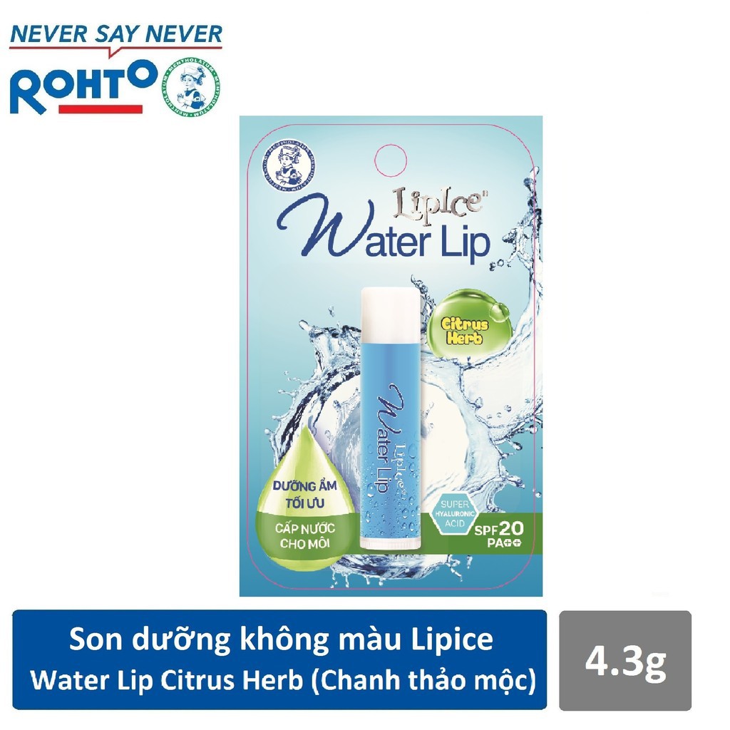 Son Dưỡng không màu LipIce Water Lip 4.3g