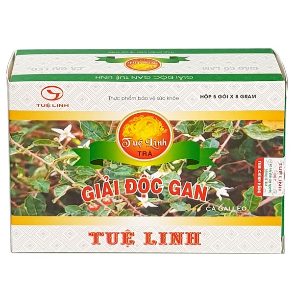 Trà Giải Độc Gan Tuệ Linh hỗ trợ giải độc gan, bệnh tiểu đường, ổn định huyết áp, giảm mỡ máu