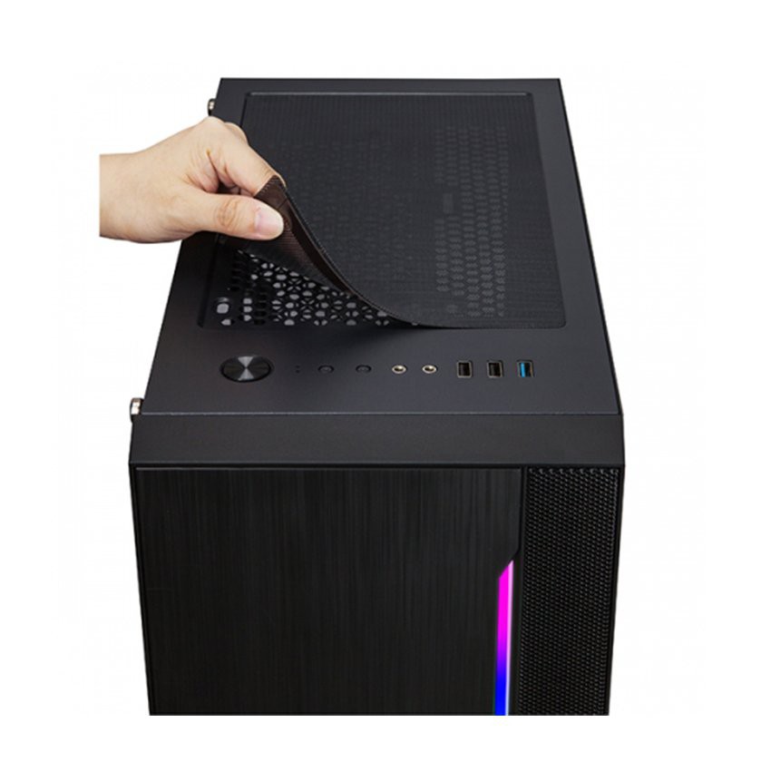 VỎ CASE XIGMATEK GEMINI NEW BOX ĐEN - TRẮNG - HỒNG