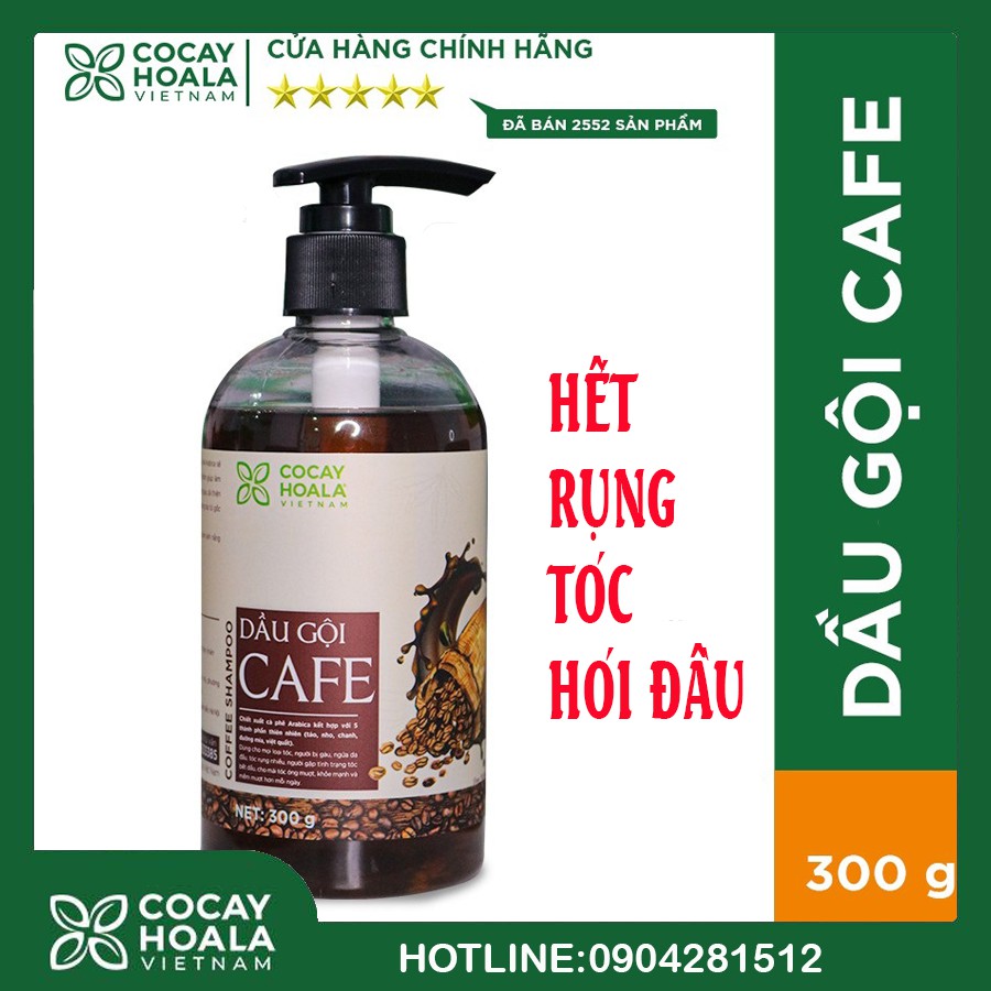 Dầu Gội Cà Phê - Dầu Gội Thảo Dược Cà Phê Trị Liệu Tóc Cocayhoala Chiết Xuất Hạt Cà Phê Arabica 300g | BigBuy360 - bigbuy360.vn