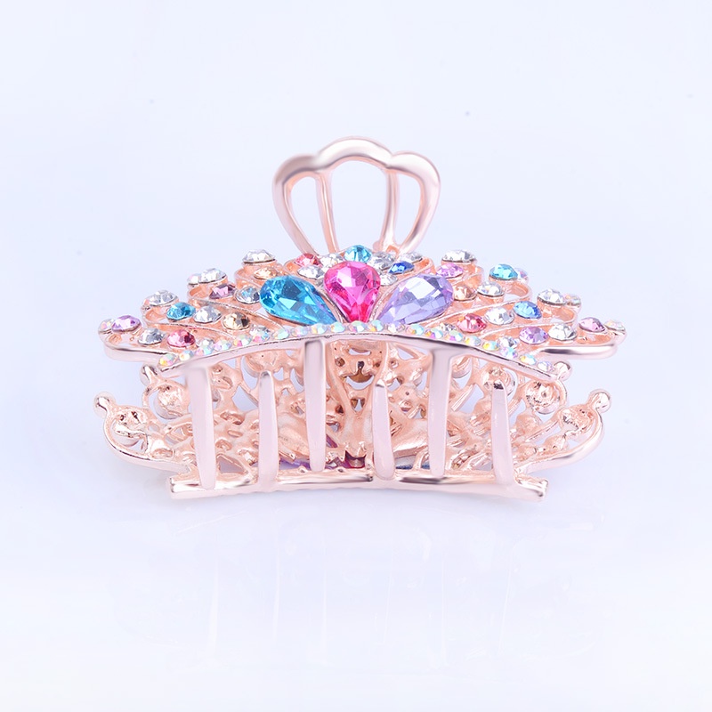 Băng Đô Cài Tóc Bằng Kim Loại Đính Ngọc Trai Đơn Giản