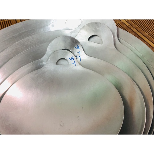 Chảo Nhôm Dày Máy Bay Size 3.5-5.5 Tấc