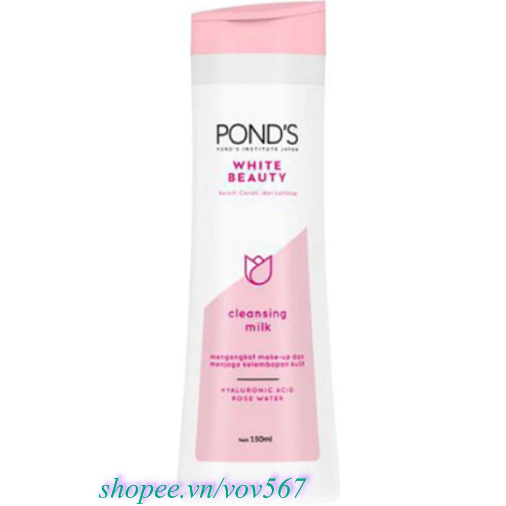 Nước hoa hồng dưỡng trắng da Ponds White Beauty Lightening Toner 150ml 100% chính hãng, vov567 cung cấp và bảo trợ