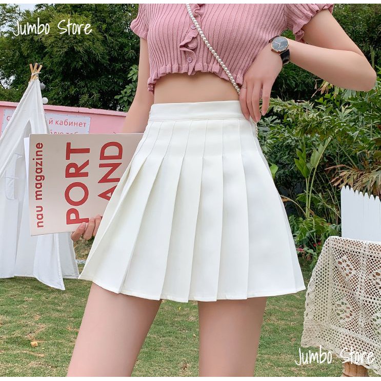 Chân Váy Xếp Ly Lưng Cao Tennis Skirt Dáng Ngắn Phong Cách Trẻ Trung Cho Nữ - JBS 514