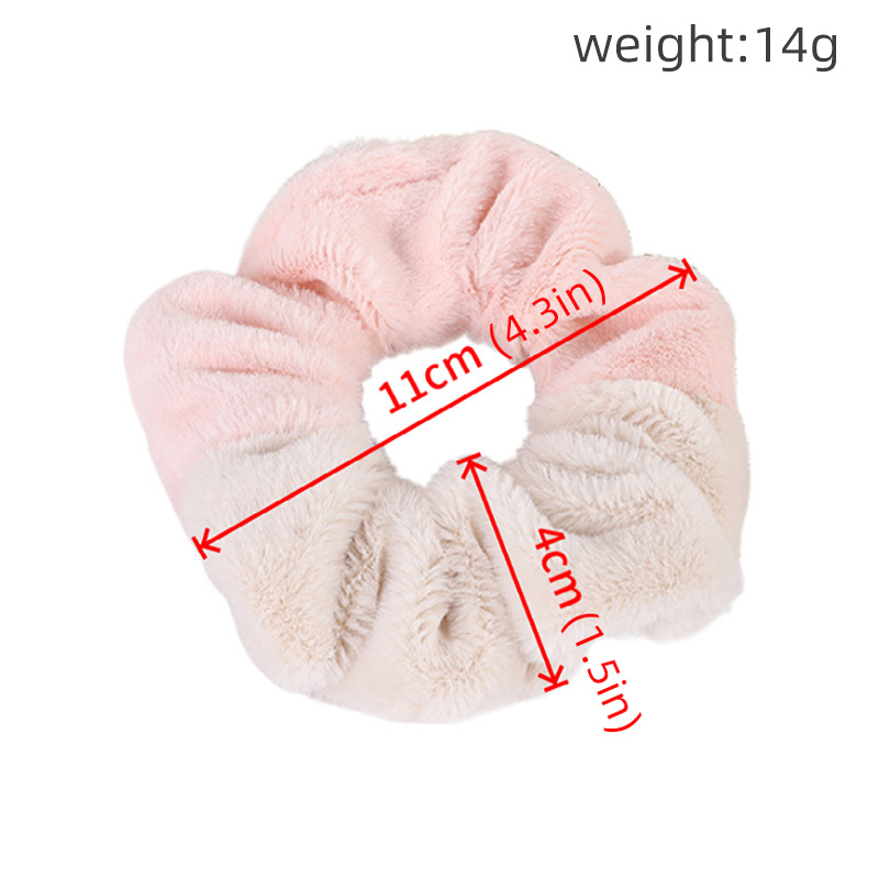 Dây Buộc Tóc Phối Lông Mềm Mại Thời Trang Cho Nữ