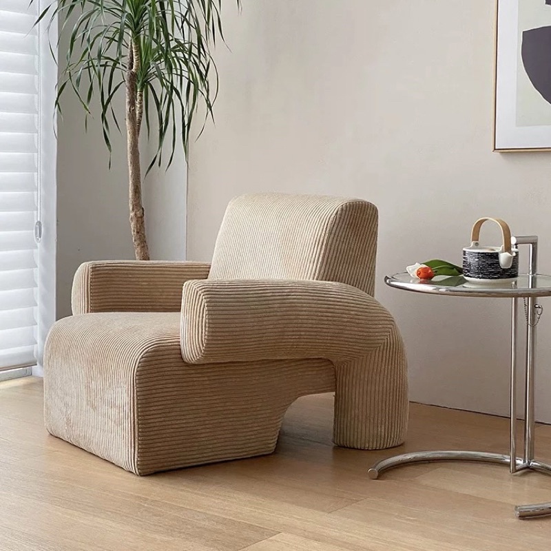 Coduroy Chair - Ghế Sofa đơn vải nhung cao cấp