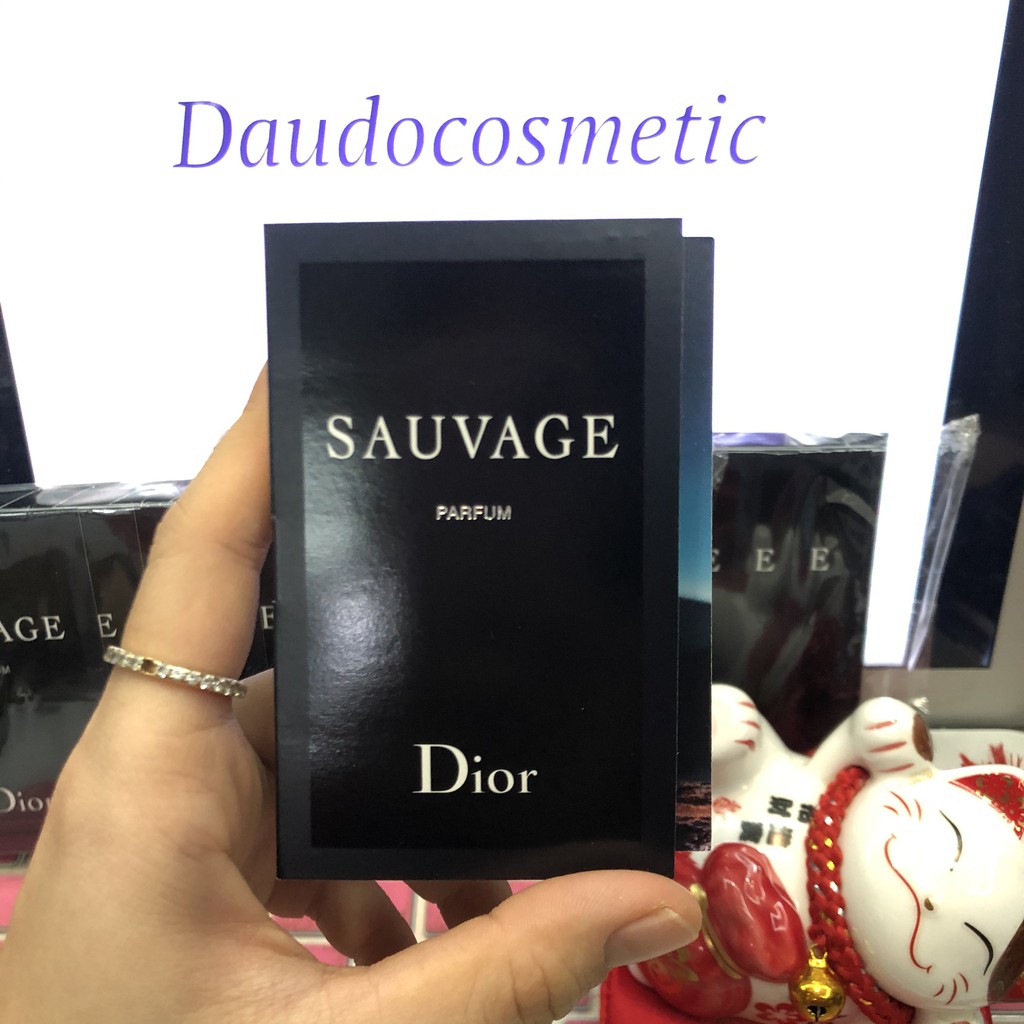 [ vial ] Nước hoa nam Dior Sauvage EDT EDP Parfum 1ml | BigBuy360 - bigbuy360.vn