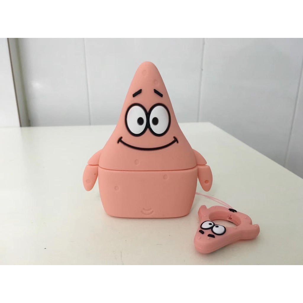 Vỏ Bảo Vệ Hộp Đựng Tai Nghe Airpods 1 / 2 Hình Ngôi Sao Xinh Xắn