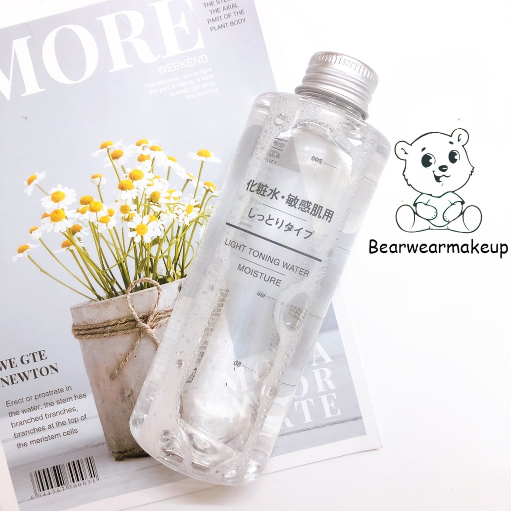 Nước hoa hồng Muji Light Toning Water Lotion 200ml