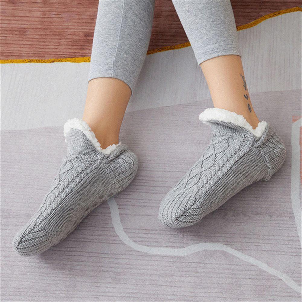 NIUYOU Dép Đi Trong Nhà Giữ Ấm Mùa Đông Cho Nam Nữ