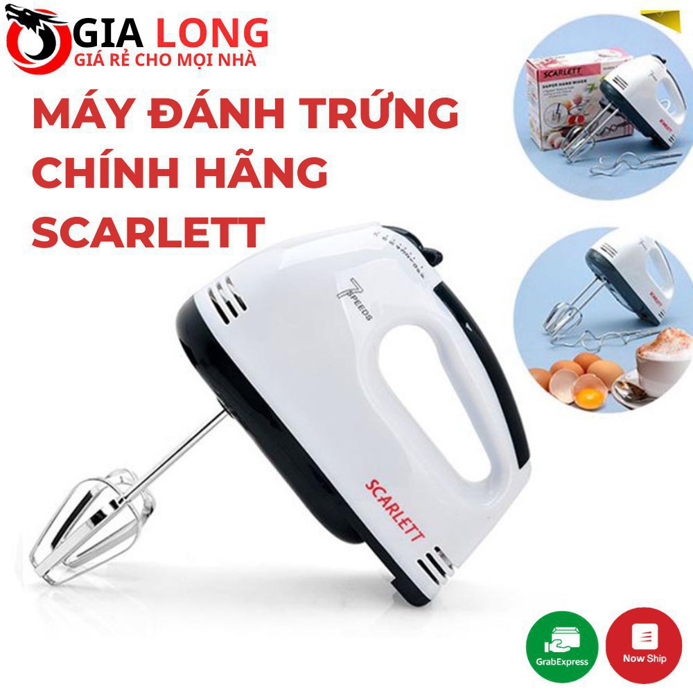 Máy Đánh Trứng Cầm Tay 7 Cấp Độ Siêu Tiện Dụng