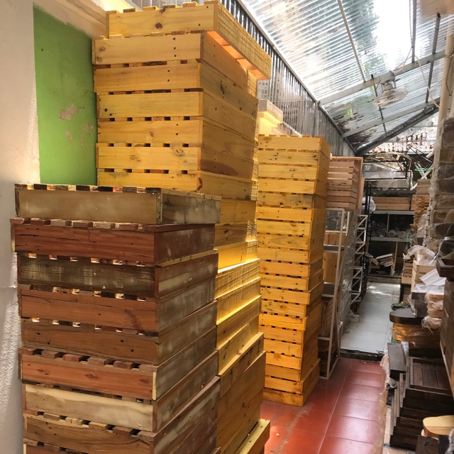 Pallet làm giường đã qua xử lí chống ẩm mốc | BigBuy360 - bigbuy360.vn