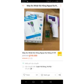 Súng bắn nhiệt độ hồng ngoại