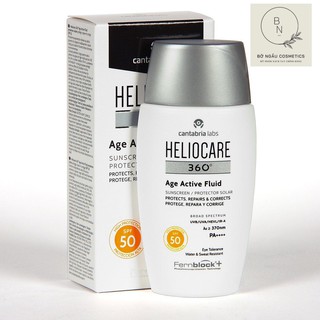 Kem chống nắng chống lão hoá Heliocare 360 age active fluid