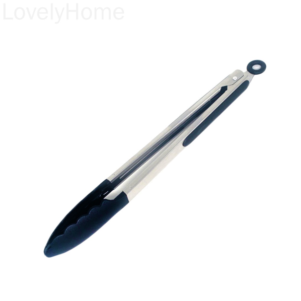 Kẹp Gắp Đồ Nướng Bbq 9 Inch Bằng Thép Không Gỉ