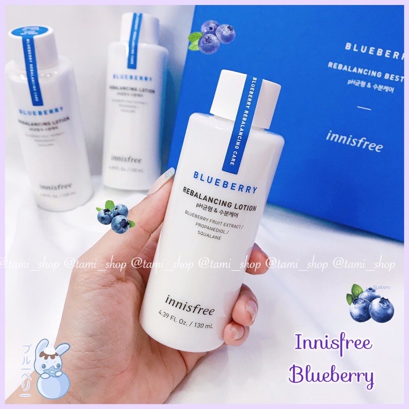 SỮA DƯỠNG INNISFREE BLUEBERRY REBALANCING LOTION