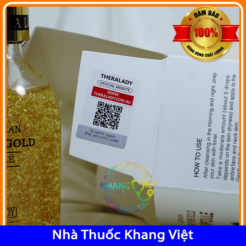 Serum Tinh Chất Vàng 24k Úc 100ml - Serum Australia 24k Pure Gold Ampoule (Date 2024)