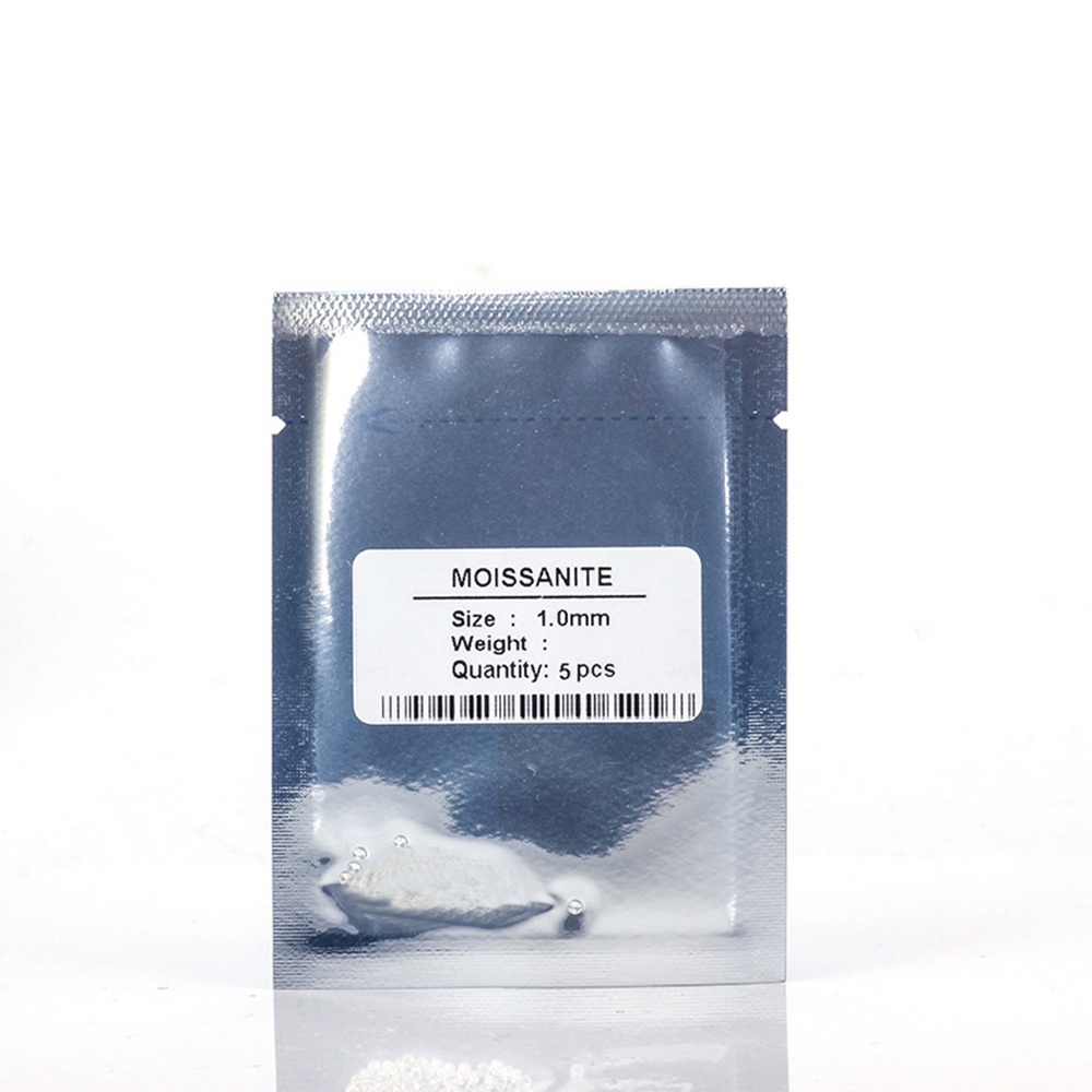 Đá Quý Kim Cương moissanite 5 Cái 1mm