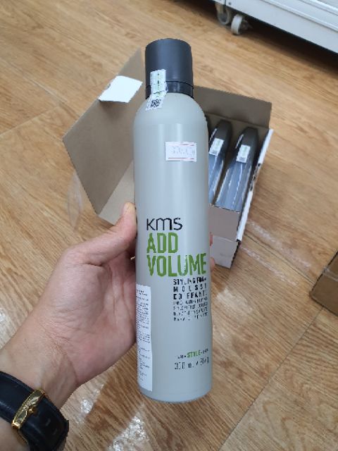 KMS ADDVOLUME Styling Foam – Bọt tạo kiểu TĂNG ĐỘ PHỒNG 300ML