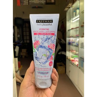 Mặt Nạ dưỡng da cấp ẩm Freeman Hydrating Glacier Water & Pink Peony Gel Cream Mask  – 175mL
