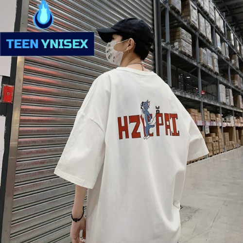 Áo Thun Tay Lỡ Unisex Form Rộng Teen Ynisex TY88