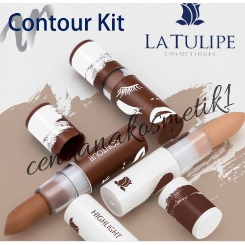 (Hàng Mới Về) Thỏi Kem Bắt Sáng Và Tạo Khối Khuôn Mặt Hình Hoa Tulip