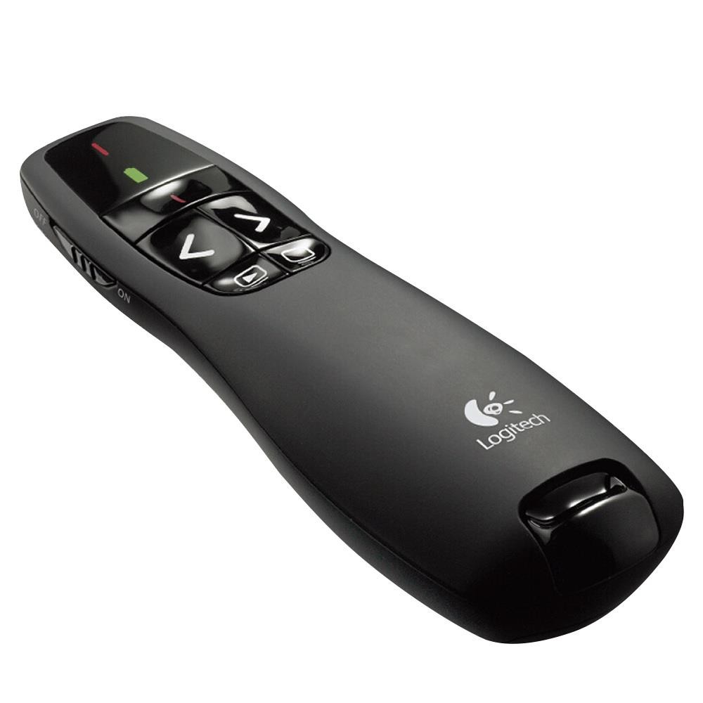 Bút trình chiếu LOGITECH R400 - Công nghệ không dây 2.4 GHz - CHÍNH HÃNG