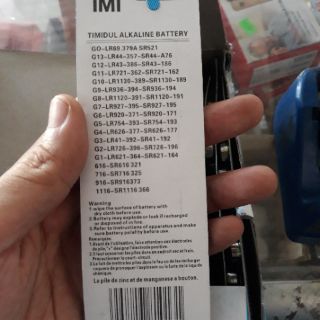 Pin ag13 vĩ 10 viên