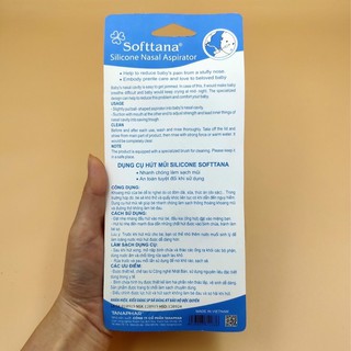 Dụng Cụ Hút Mũi Silicon Softtana